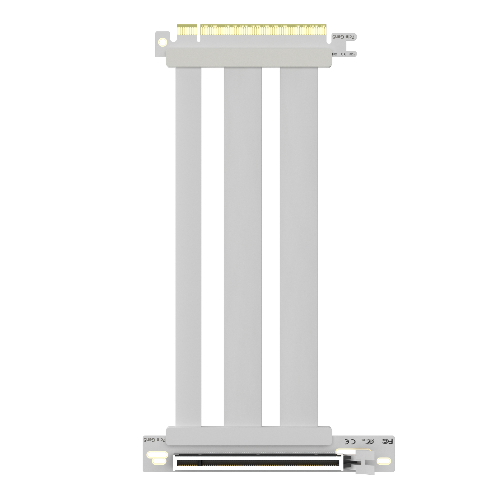 Pcie 4.0 X16 Riser Cable 90 Degree - PCIE 5.0 Riser Cable, Compatible with