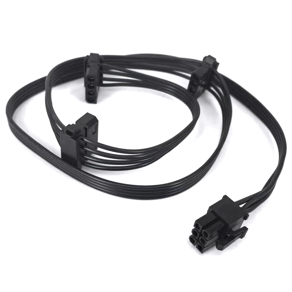 6PIN PCIE TO 3*SATA Molex IDE  - Sfx Power Supply 850W Gold recension och pris