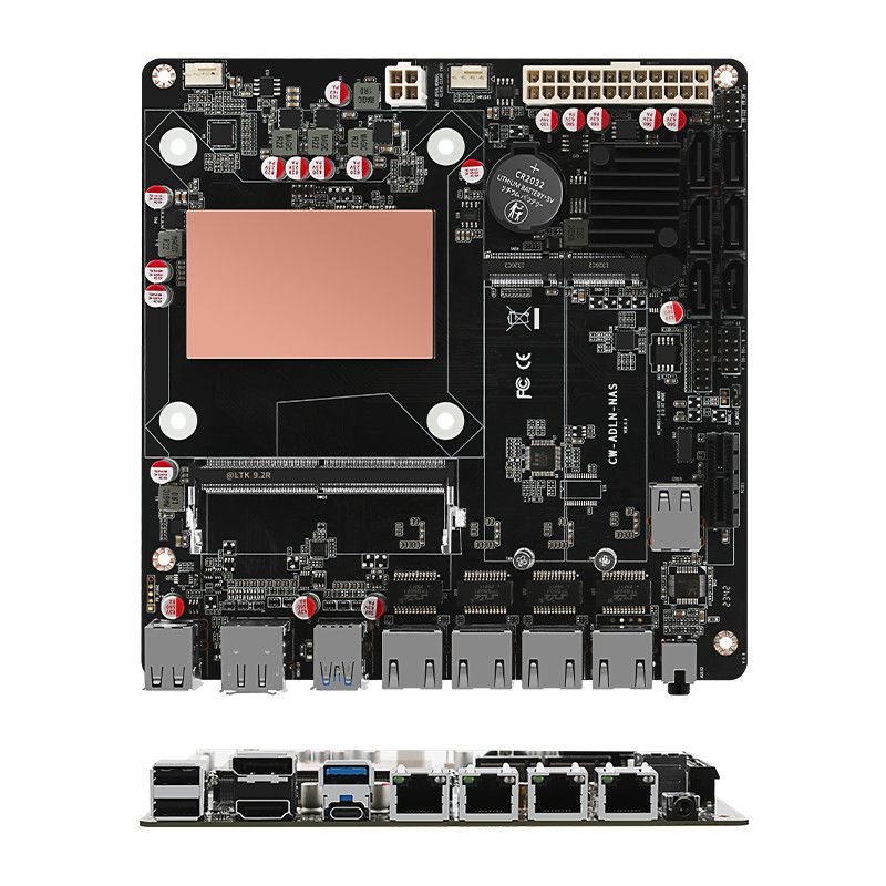 Low Power N100/N305/N150 NAS M - Nas Motherboard N100 6 Sata recension och pris