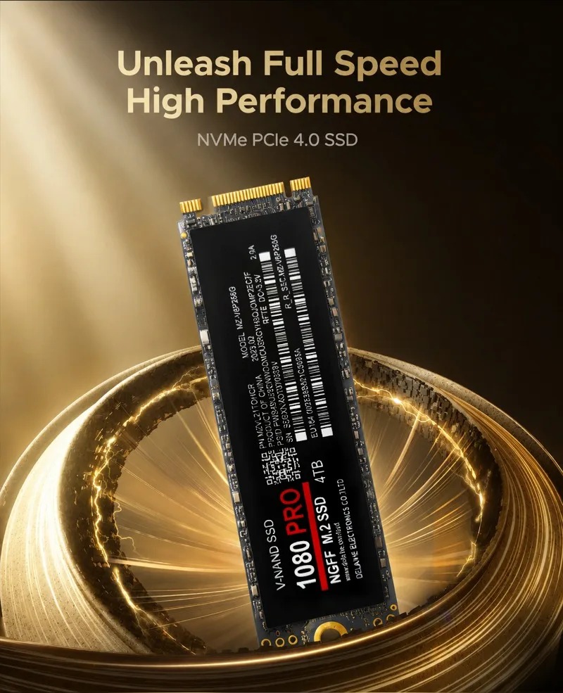 100% Original 1080PRO NVMe PCI - M.2 Nvme 4Tb Pcie 4.0 Ssd recension och pris