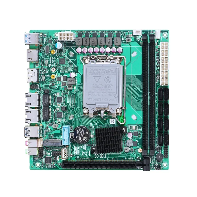 Piesia 12th 13th Mini x86 Moth - Lga 1700 Ddr5 Itx Motherboard recension och pris
