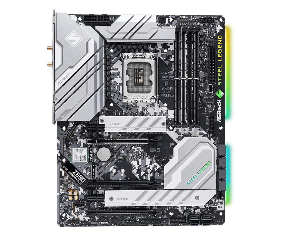 Z690 LGA1700 Motherboard ASROC - Lga 1700 Ddr5 Itx Motherboard recension och pris