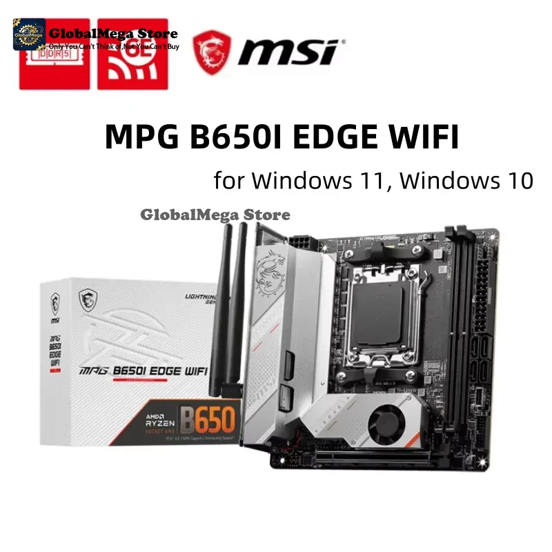 New MPG B650I EDGE WIFI Mother - B650 Itx Motherboard Wifi recension och pris