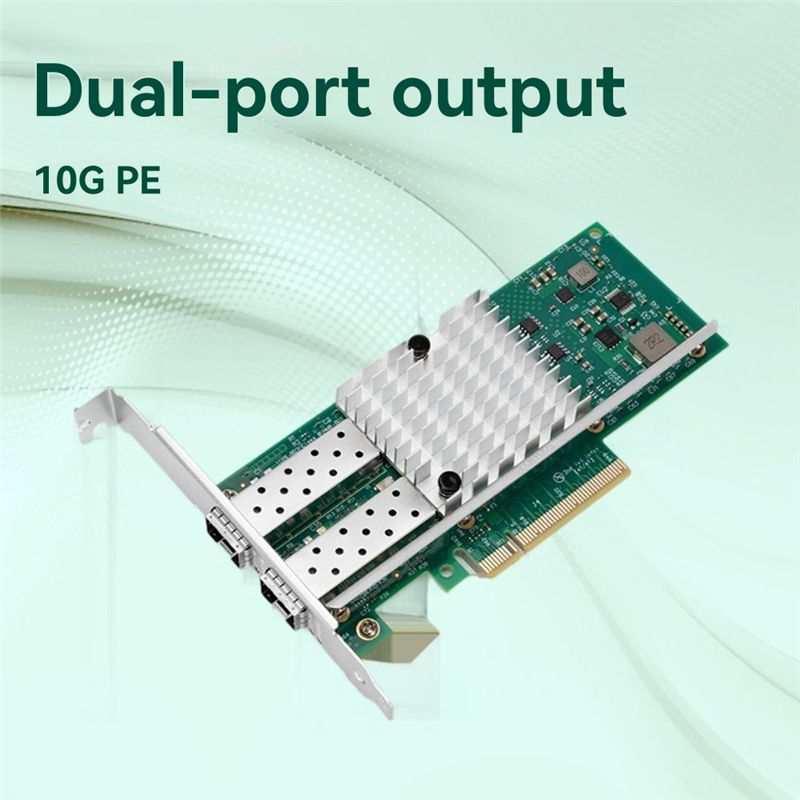 Efficient X520-DA1 Dual Port 1 - 10Gb Sfp+ Pcie Network Card Dual Port recension och pris